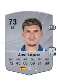 Javi López Common 73 Overall Rating