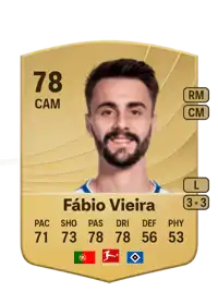 Fábio Vieira Common 78 Overall Rating