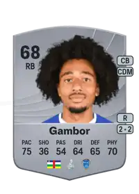 Hugo Gambor Common 68 Overall Rating