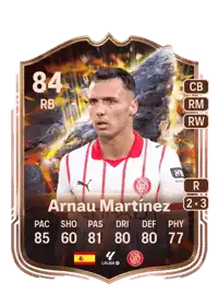 Arnau Martínez Cornerstones 84 Overall Rating