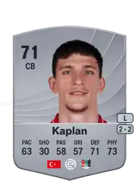 Ahmetcan Kaplan Common 71 Overall Rating
