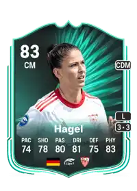 Chantal Hagel SQUAD FOUNDATIONS 83 Overall Rating