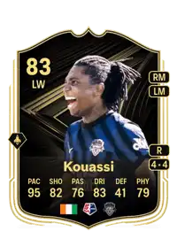 Rosemonde Kouassi Team of the Week 83 Overall Rating