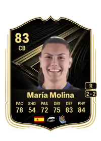 María Molina Team of the Week 83 Overall Rating