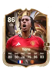 Leny Yoro Ratings Reload 86 Overall Rating