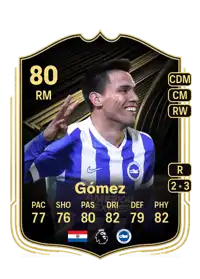 Diego Gómez Team of the Week 80 Overall Rating