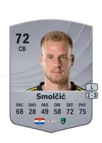Hrvoje Smolčić Common 72 Overall Rating