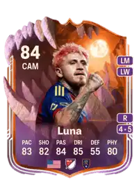 Diego Luna Ultimate Scream 84 Overall Rating