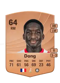 Kyliane Dong Common 64 Overall Rating