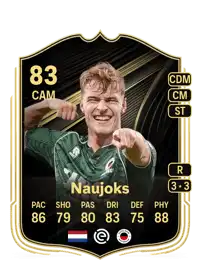 Noah Naujoks Team of the Week 83 Overall Rating