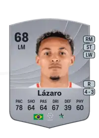 Lázaro Common 68 Overall Rating