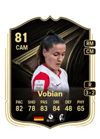 Selina Vobian Team of the Week 81 Overall Rating