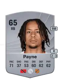 Déron Payne Common 65 Overall Rating