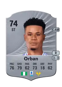 Gift Orban Rare 74 Overall Rating