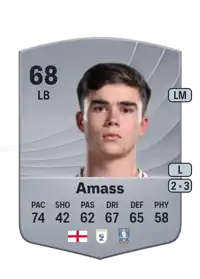 Harry Amass Common 68 Overall Rating