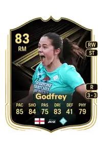 Freya Godfrey Team of the Week 83 Overall Rating