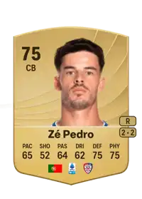 Zé Pedro Common 75 Overall Rating