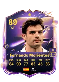 Fernando Morientes UT Heroes 89 Overall Rating