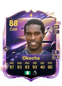 Jay-Jay Okocha UT Heroes 88 Overall Rating