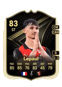 Estéban Lepaul Team of the Week 83 Overall Rating