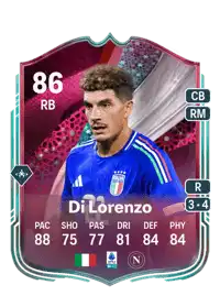 Giovanni Di Lorenzo Festival of Football: Captains 86 Overall Rating