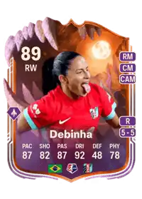 Debinha Ultimate Scream 89 Overall Rating