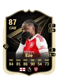 Eberechi Eze Team of the Week 87 Overall Rating