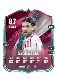 Dominik Szoboszlai Festival of Football: Captains 87 Overall Rating