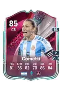 Aldana Cometti Festival of Football: Captains 85 Overall Rating