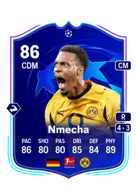 Felix Nmecha UCL Road to the Knockouts 86 Overall Rating