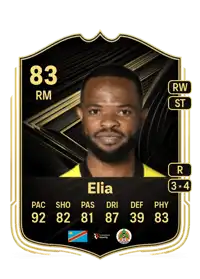Meschack Elia Team of the Week 83 Overall Rating