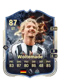 Nick Woltemade Thunderstruck 87 Overall Rating