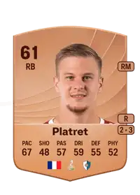 Aurélien Platret Common 61 Overall Rating