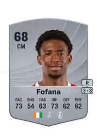 Yaya Fofana Common 68 Overall Rating