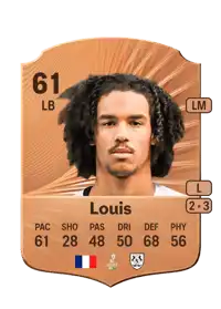 Coleen Louis Rare 61 Overall Rating