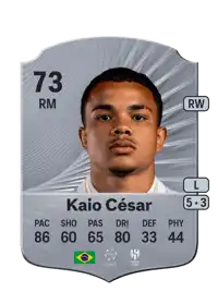 Kaio César Rare 73 Overall Rating