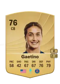 Eva Gaetino Common 76 Overall Rating