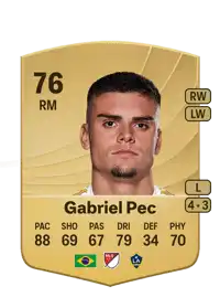 Gabriel Pec Common 76 Overall Rating