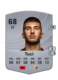 Indrit Tuci Common 68 Overall Rating