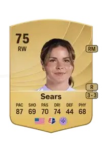 Emma Sears Common 75 Overall Rating