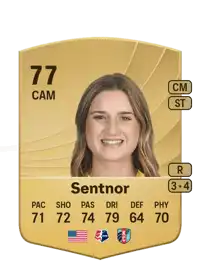 Ally Sentnor Common 77 Overall Rating