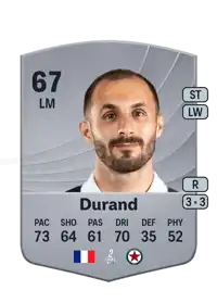 Damien Durand Common 67 Overall Rating