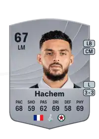 Ryad Hachem Common 67 Overall Rating