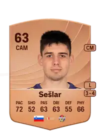 Svit Sešlar Common 63 Overall Rating