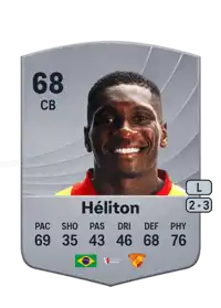 Héliton Common 68 Overall Rating