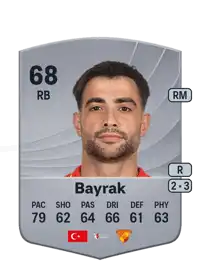 Ogün Bayrak Common 68 Overall Rating