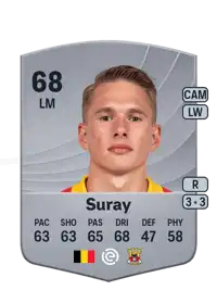 Mathis Suray Common 68 Overall Rating