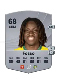 Ryan Fosso Common 68 Overall Rating