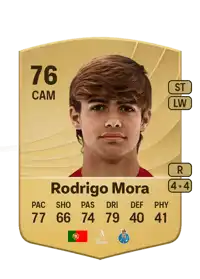 Rodrigo Mora Common 76 Overall Rating