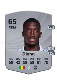 Pape Diong Common 65 Overall Rating